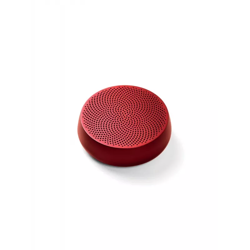 Nešiojamas „Bluetooth“ garsiakalbis „Lexon Mino+ L“, aliuminis, raudonas