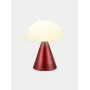 Lexon Mina Audio L LED lempa su Bluetooth garsiakalbiu tamsiai raudona LH76DR