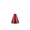 Lexon Mina Audio L LED lempa su Bluetooth garsiakalbiu tamsiai raudona LH76DR