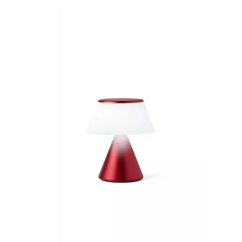 Lexon Luma M LED lempa tamsiai raudonos spalvos LH87DR