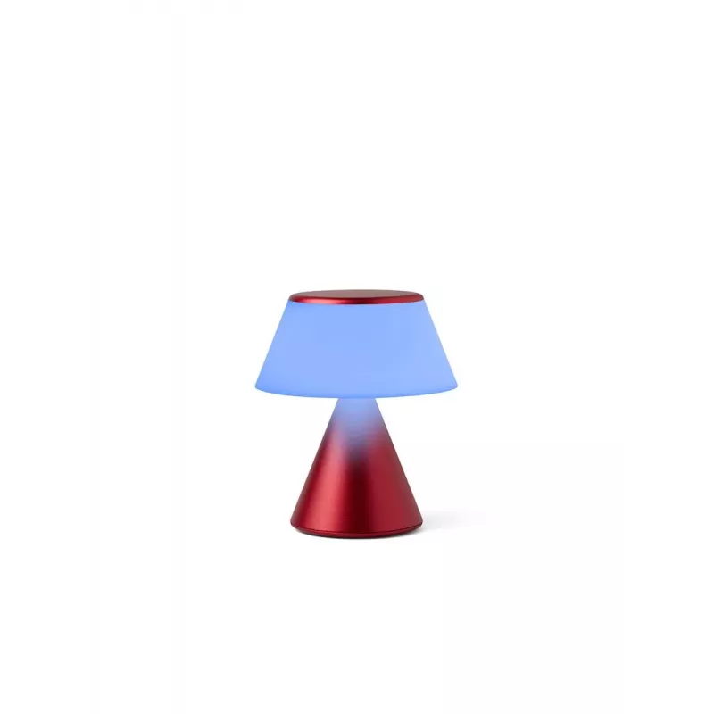 Lexon Luma M LED lempa tamsiai raudonos spalvos LH87DR