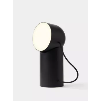 Lexon Orbe Portable LED lempa, juoda, LH88N
