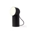 Lexon Orbe Portable LED lempa, juoda, LH88N