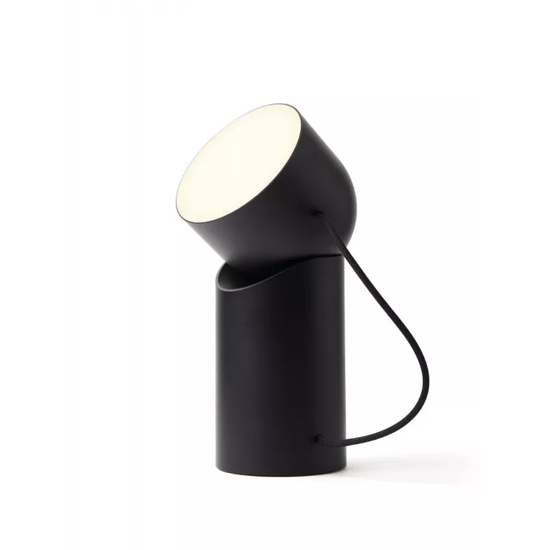 Lexon Orbe Portable LED lempa, juoda, LH88N