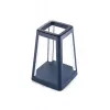 LEXON Lantern LED nešiojamas žibintas su Qi belaidžiu įkrovimu, tamsiai mėlynas LH94DB