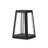 LEXON Lantern LED lempa su belaidžiu įkrovikliu Juoda LH94N