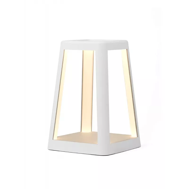Lexon Lantern LED Lempa su Belaidžiu Krovikliu Balta LH94W