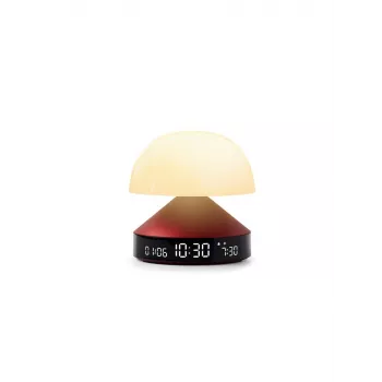 Lexon Mina Sunrise žadintuvas su pabudimo šviesa, raudonas LR153DR