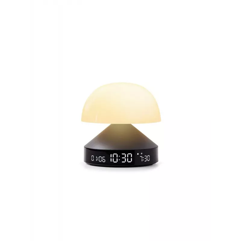 Lexon Mina Sunrise žadintuvas su lempa, Gun Metal / Dark Grey, LR153MX