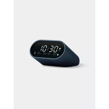 Lexon Ray Clock Skaitmeninis Žadintuvas su Temperatūros ir Drėgmės Jutikliu, Okeano Mėlyna LR155OB3