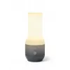 LEXON Terrace+ 3-in-1 LED lempa su Bluetooth garsiakalbiu ir power banku, tamsiai pilka/gunmetal, LA134X