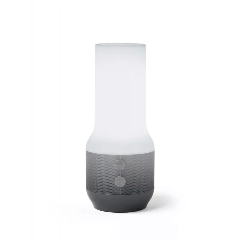 LEXON Terrace+ 3-in-1 LED lempa su Bluetooth garsiakalbiu ir power banku, tamsiai pilka/gunmetal, LA134X