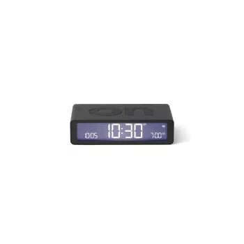 Lexon Flip Classic žadintuvas tamsiai pilkas LR157G3