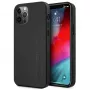 AMG Hardcase Leather Hot Stamped Case for Apple iPhone 12 Pro Max 6,7 inch Black