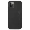 AMG Hardcase Leather Hot Stamped Case for Apple iPhone 12 Pro Max 6,7 inch Black