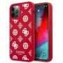 Guess GUHCP12LLSPEWRE iPhone 12 Pro Max 6,7 inch Red Hard Case Peony Collection