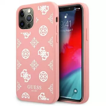 Guess GUHCP12LLSPEWPI iPhone 12 Pro Max 6,7 inch Pink Hard Case Peony Collection