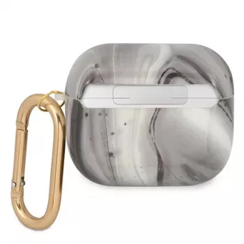 Guess GUA3UNMK AirPods 3 Cover Black Marble Collection