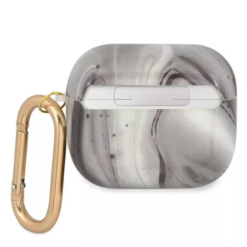 Guess GUA3UNMK AirPods 3 Cover Black Marble Collection