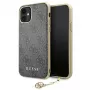 Guess GUHCN61GF4GGR iPhone 11 6,1 inch Hard Case 4G Charms Collection - Grey