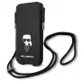 Karl Lagerfeld Saffiano Ikonik Hard Case for Apple iPhone 12 Pro Max, juoda