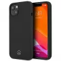 Mercedes-Benz Silicone Line Hard Case, skirta Apple iPhone 13 mini 5,4 inch - juoda