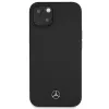 Mercedes-Benz Silicone Line Hard Case, skirta Apple iPhone 13 mini 5,4 inch - juoda