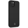 Mercedes-Benz Silicone Line Hard Case, skirta Apple iPhone 13 mini 5,4 inch - juoda