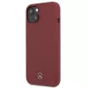 Mercedes-Benz MEHCP13SSILRE iPhone 13 mini 5,4 inch Raudonas kietas dėklas Silicone Line