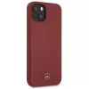 Mercedes-Benz MEHCP13SSILRE iPhone 13 mini 5,4 inch Raudonas kietas dėklas Silicone Line