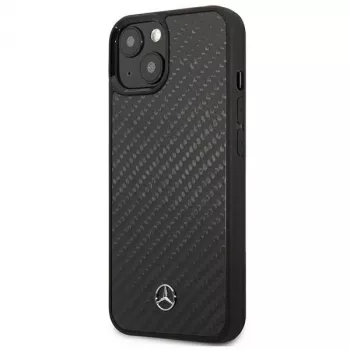 MERCEDES-BENZ MEHCP13SRCABK Dynamic Line Hard Case, skirta Apple iPhone 13 Mini 5,4 inch – Black Carbon
