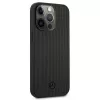 Mercedes-Benz MEHCP13LMBLBK iPhone 13 Pro /13 6,1 inch Black Hardcase Leather Meshed Metal Logo