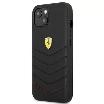 Ferrari FEHCP13SRQUK iPhone 13 Mini 5,4 inch Black Hardcase Off Track Quilted