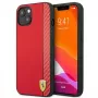 Ferrari On Track Carbon Stripe Hard Case, skirta Apple iPhone 13 mini (5,4 inch), raudona