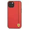 Ferrari On Track Carbon Stripe Hard Case, skirta Apple iPhone 13 mini (5,4 inch), raudona