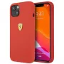 Ferrari FESSIHCP13SRE Silicone Hard Case, skirta Apple iPhone 13 mini 5,4 inch raudona