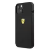 Ferrari FESSIHCP13SBK iPhone 13 mini 5,4 inch Black Hardcase Silicone Back Cover