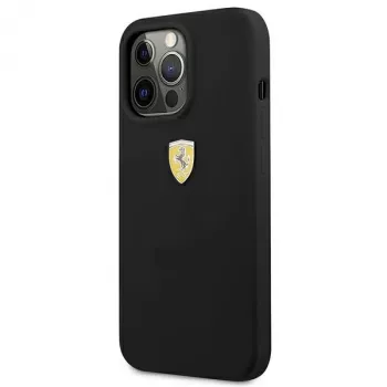 Ferrari FESSI Hard Case Silicone for iPhone 13 Pro Max 6,7 inch Black