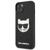 Karl Lagerfeld KLHCP13SCH3DBK Dėklas Apple iPhone 13 Mini 5,4 inch Juodas 3D Guminis Choupette