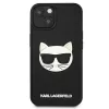 Karl Lagerfeld KLHCP13SCH3DBK Dėklas Apple iPhone 13 Mini 5,4 inch Juodas 3D Guminis Choupette