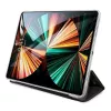 Karl Lagerfeld KLFC12OKMK Book Cover for iPad Pro 12,9 inch (2021/2022) - Black Saffiano Karl Iconic
