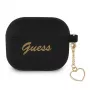 Guess GUA3LSCHSK AirPods 3 Dangtelis Juodas Silikoninis Charm Heart Collection
