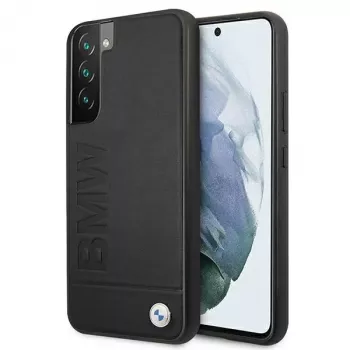 BMW Hardcase for Samsung Galaxy S22+ Black Signature Logo Imprint
