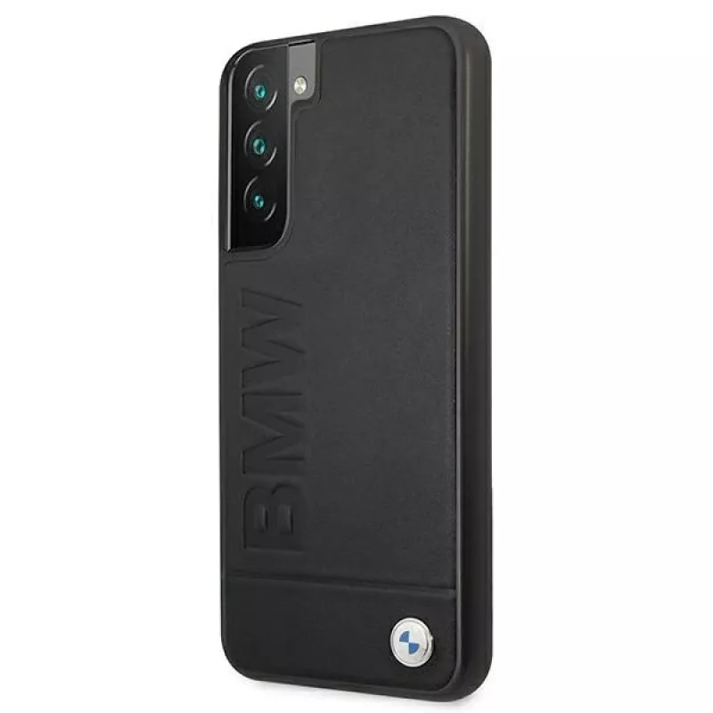 BMW Hardcase for Samsung Galaxy S22+ Black Signature Logo Imprint
