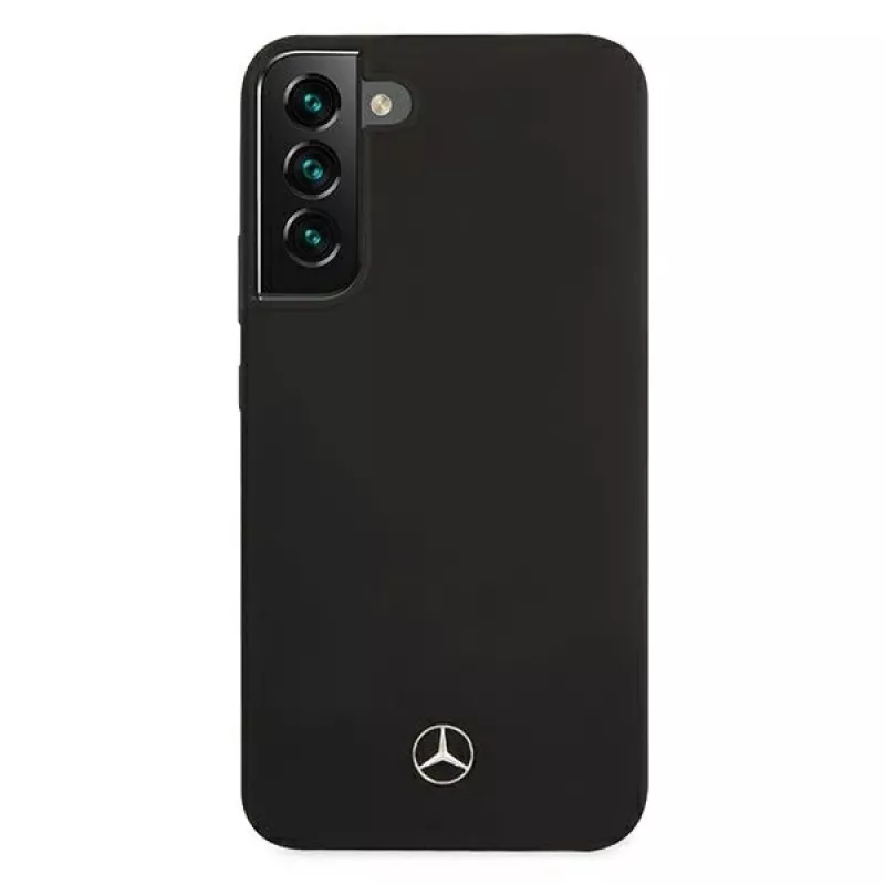 Mercedes-Benz MEHCS22MSILBK Silicone Hard Case, Samsung Galaxy S22+ (SM-S906) - Juoda