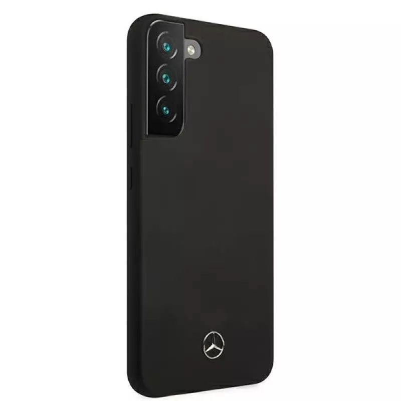 Mercedes-Benz MEHCS22MSILBK Silicone Hard Case, Samsung Galaxy S22+ (SM-S906) - Juoda