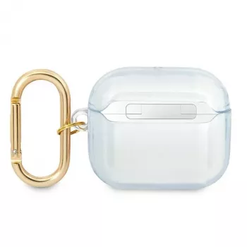 Guess GUA3HHTSB Strap Collection Protective Case for Apple AirPods 3rd Generation - Blue