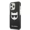 Karl Lagerfeld KLHCP13LTPECK iPhone 13 Pro / 13 6.1 Hardcase Black Choupette Head