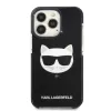 Karl Lagerfeld KLHCP13LTPECK iPhone 13 Pro / 13 6.1 Hardcase Black Choupette Head