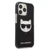 Karl Lagerfeld KLHCP13LTPECK iPhone 13 Pro / 13 6.1 Hardcase Black Choupette Head